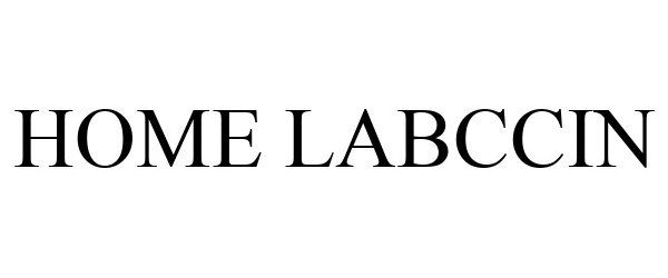 Trademark Logo HOME LABCCIN