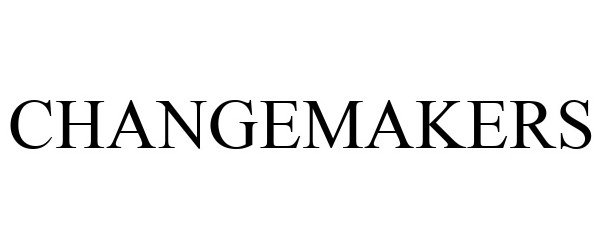 Trademark Logo CHANGEMAKERS