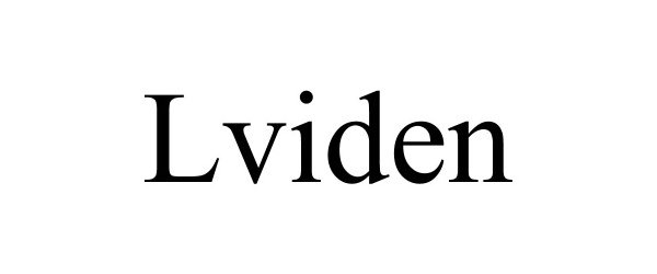 Trademark Logo LVIDEN