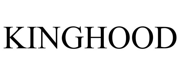 Trademark Logo KINGHOOD