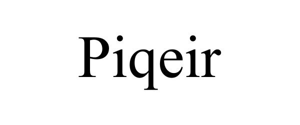 Trademark Logo PIQEIR