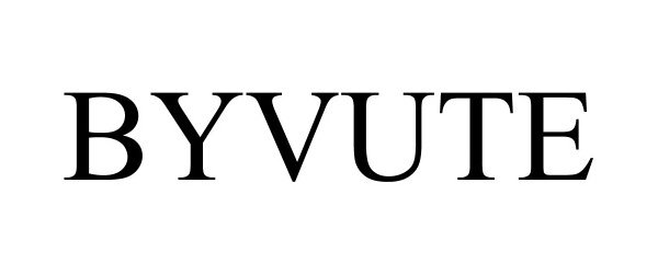 Trademark Logo BYVUTE