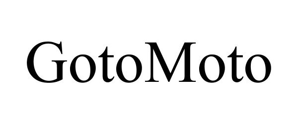 Trademark Logo GOTOMOTO