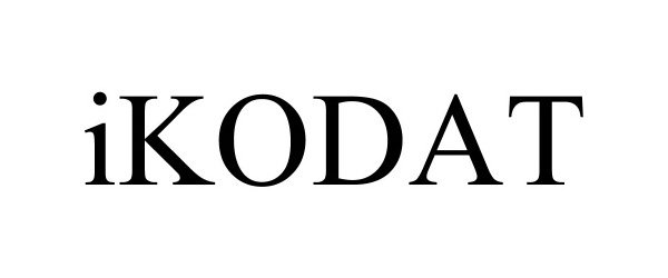 Trademark Logo IKODAT