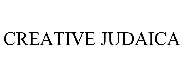 Trademark Logo CREATIVE JUDAICA