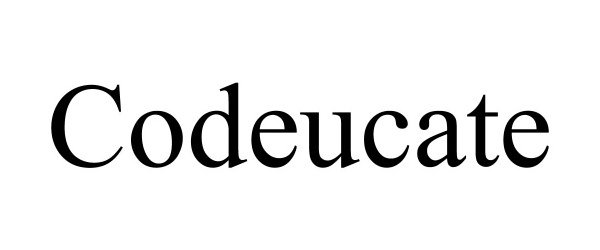 Trademark Logo CODEUCATE