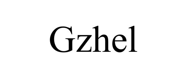 Trademark Logo GZHEL