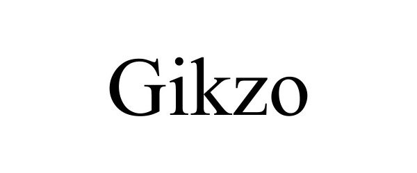 Trademark Logo GIKZO