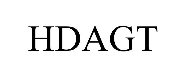 Trademark Logo HDAGT