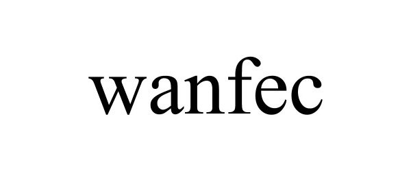 Trademark Logo WANFEC