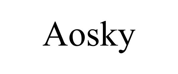 Trademark Logo AOSKY