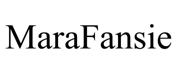 Trademark Logo MARAFANSIE