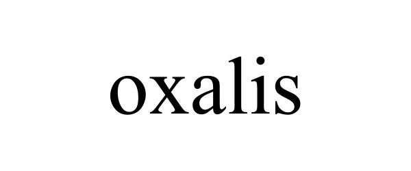 Trademark Logo OXALIS