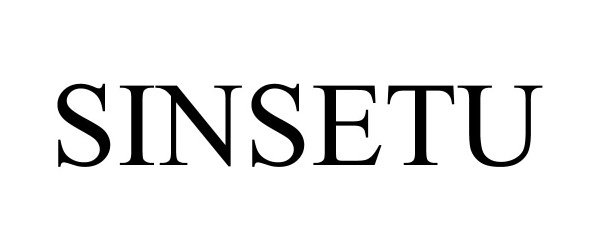 Trademark Logo SINSETU