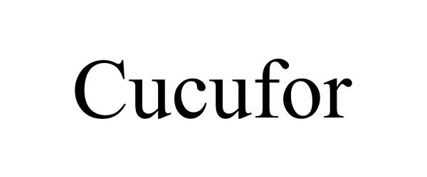 Trademark Logo CUCUFOR