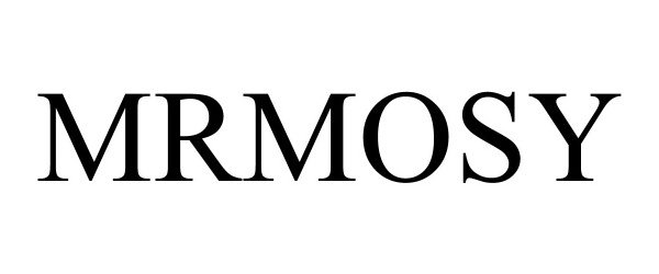 Trademark Logo MRMOSY