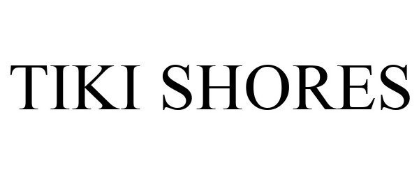 Trademark Logo TIKI SHORES