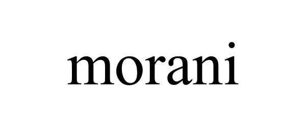 Trademark Logo MORANI
