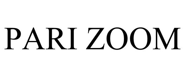 Trademark Logo PARI ZOOM