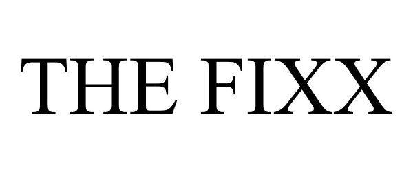  THE FIXX