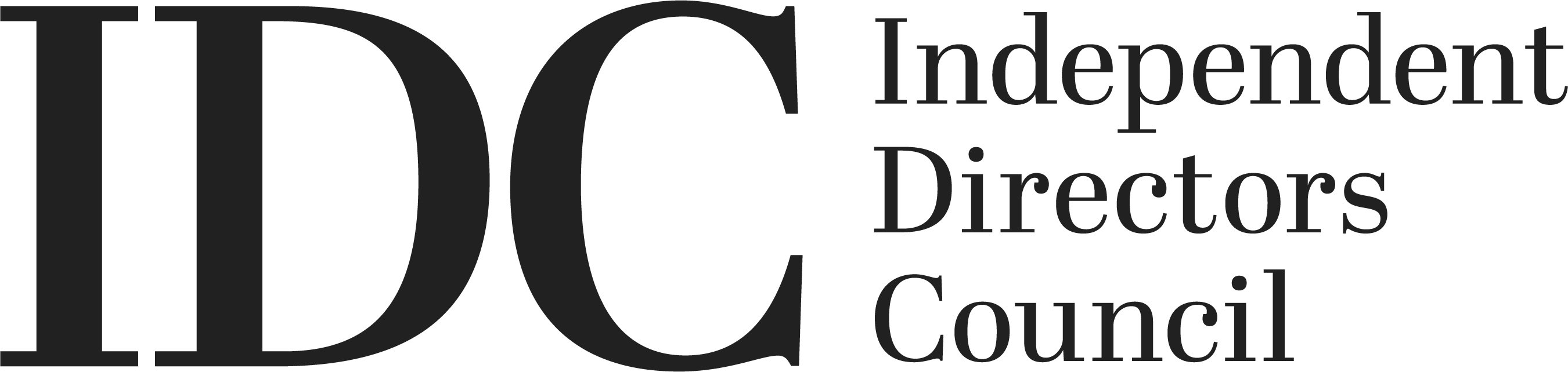 IDC INDEPENDENT DIRECTORS COUNCIL