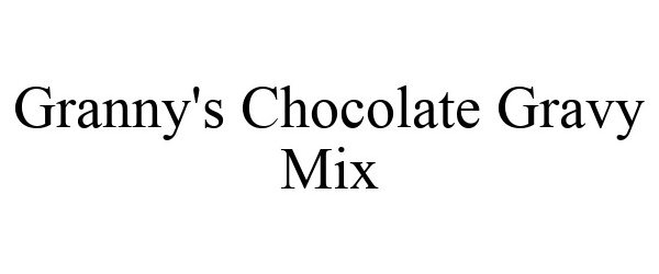  GRANNY'S CHOCOLATE GRAVY MIX