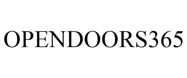 Trademark Logo OPENDOORS365