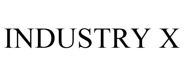 Trademark Logo INDUSTRY X
