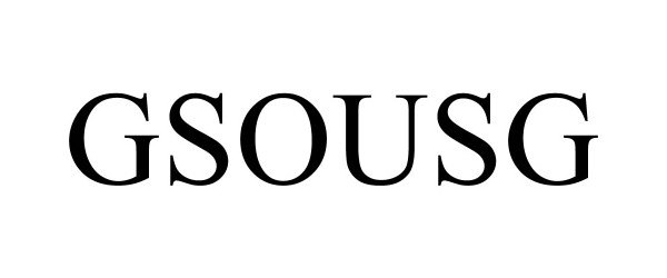 Trademark Logo GSOUSG