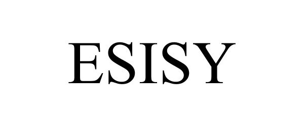 Trademark Logo ESISY