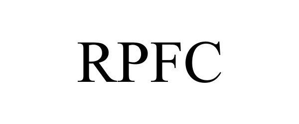 Trademark Logo RPFC