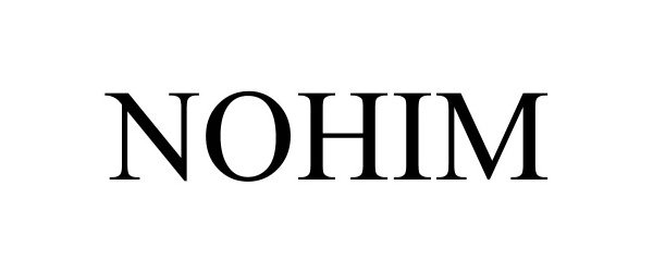 Trademark Logo NOHIM