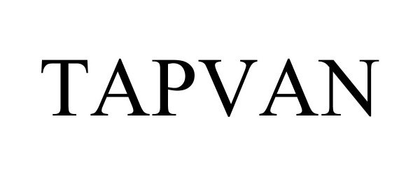 Trademark Logo TAPVAN