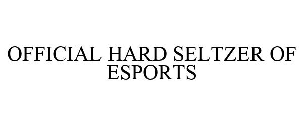  OFFICIAL HARD SELTZER OF ESPORTS