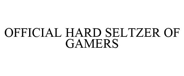  OFFICIAL HARD SELTZER OF GAMERS