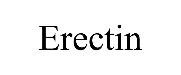 Trademark Logo ERECTIN