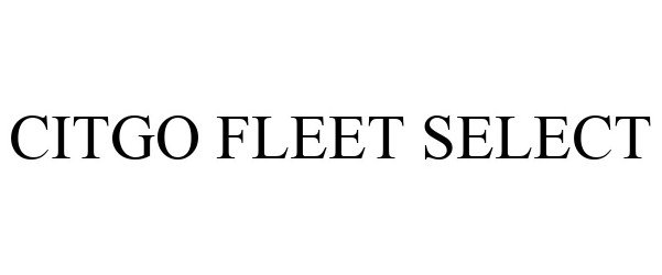  CITGO FLEET SELECT