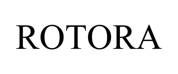 Trademark Logo ROTORA