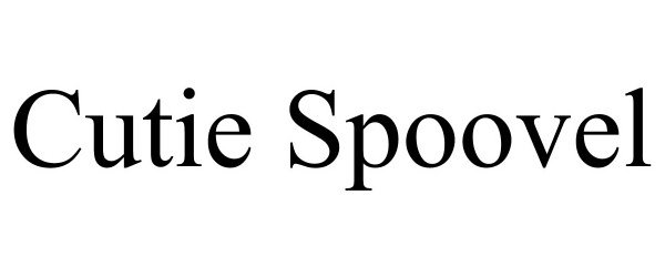 Trademark Logo CUTIE SPOOVEL