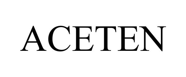 Trademark Logo ACETEN