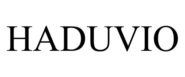 Trademark Logo HADUVIO