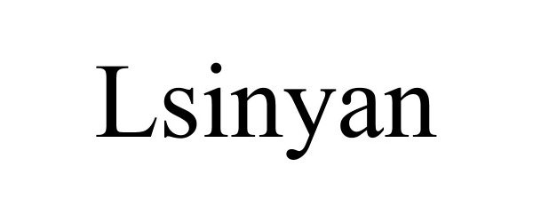 Trademark Logo LSINYAN