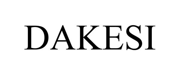 Trademark Logo DAKESI
