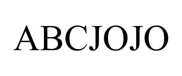 Trademark Logo ABCJOJO