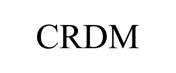 Trademark Logo CRDM