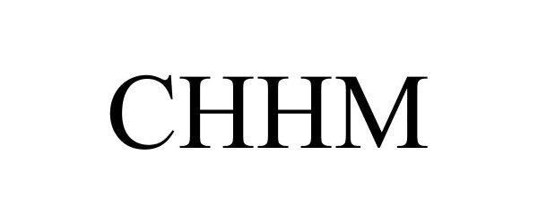 Trademark Logo CHHM