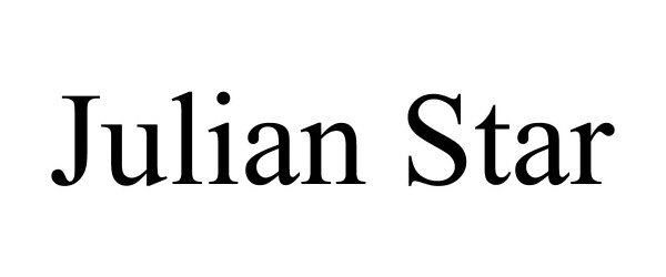 Trademark Logo JULIAN STAR