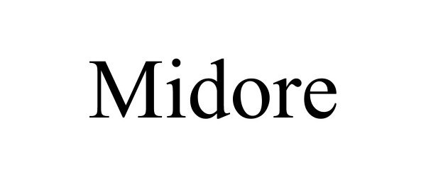 Trademark Logo MIDORE