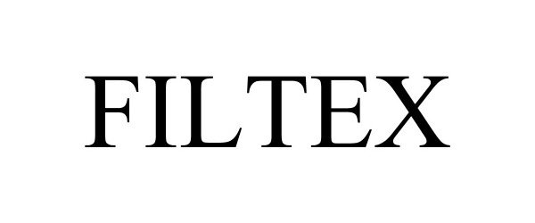 Trademark Logo FILTEX