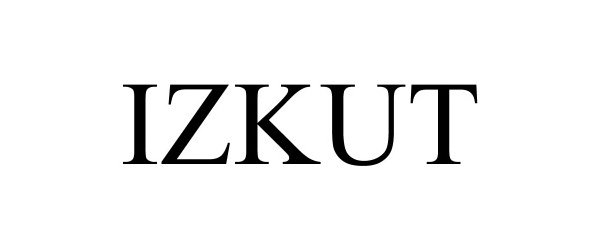 Trademark Logo IZKUT
